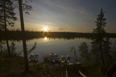 Сплав по реке Умба на катамаранах.